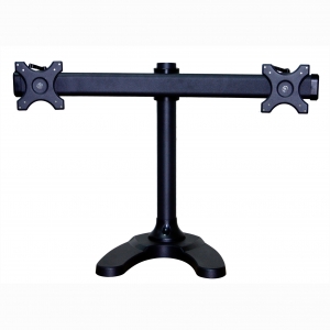 6320B Curved Dual LCD Monitor Stand Free Standing