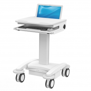 Medical Laptop Cart with Motorized Lift