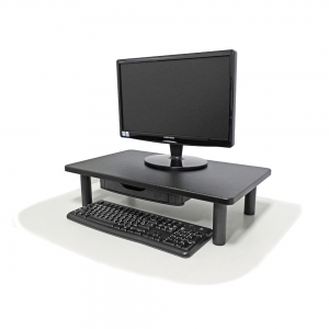 Monitor Riser Desk Stand with Drawer
