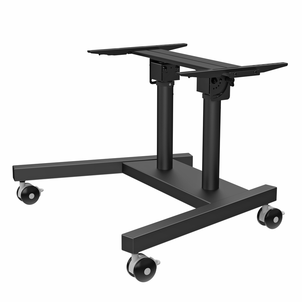 Adjustable Low Level Flat Screen Mount Cart - Model 864FB | Diwei ...