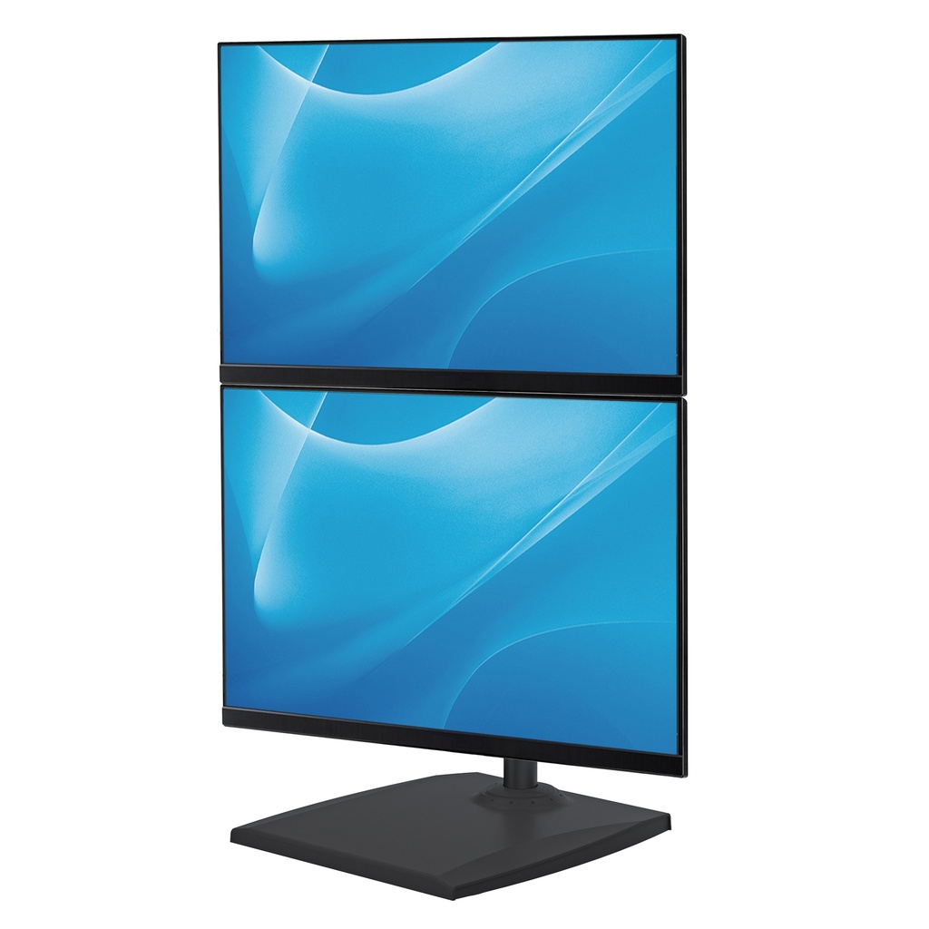Vertical Dual LCD Monitor Stand (Free Standing)
