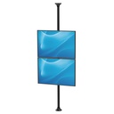 Ceiling -to - floor TV mount (Vertical Mount)