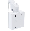 Hospital Wall Mounting LCD Arm with Keyboard Tray