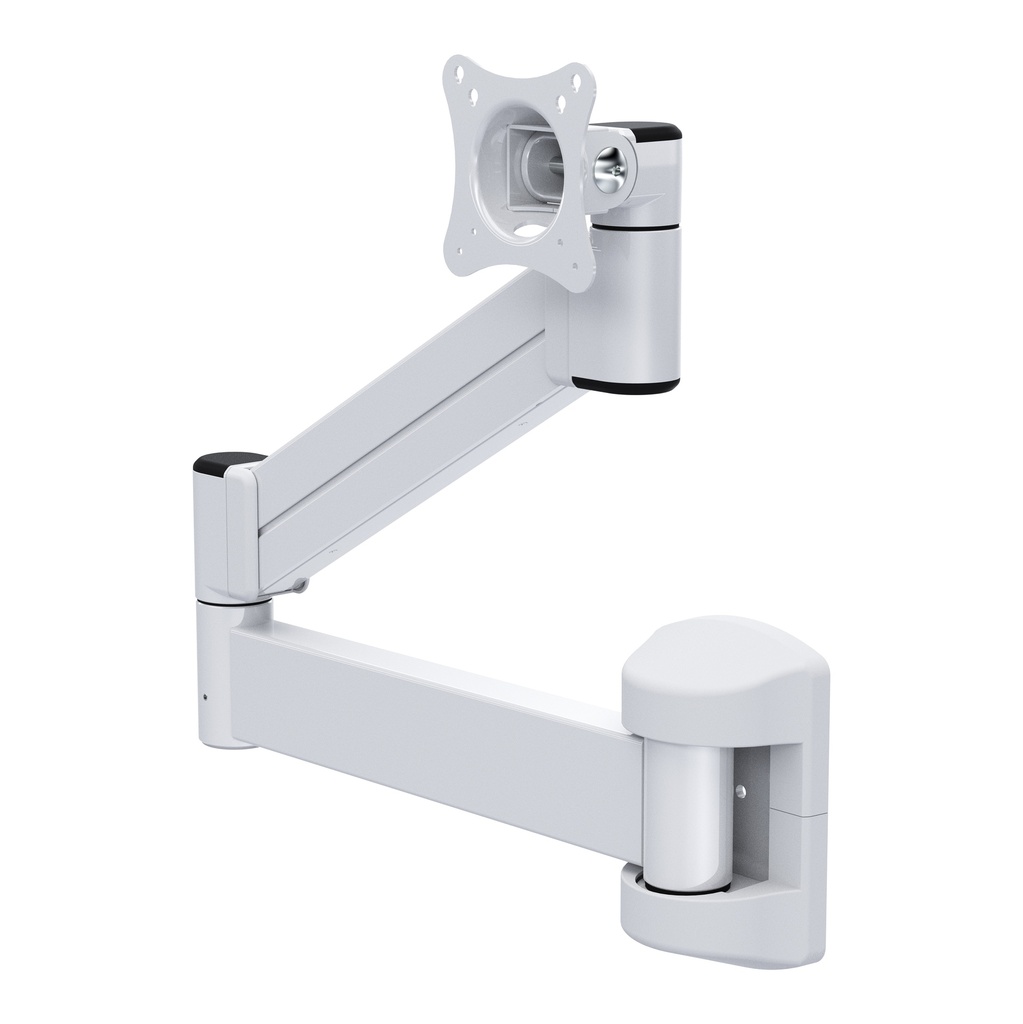 Wall Mounted Gas Spring Monitor Arm