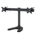 Curved Dual LCD Monitor Stand (Free Standing)