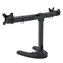 Curved Dual LCD Monitor Stand (Free Standing)