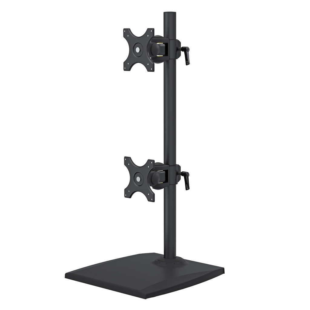 Vertical Dual LCD Monitor Stand (Free Standing)