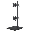 Vertical Dual LCD Monitor Stand (Free Standing)
