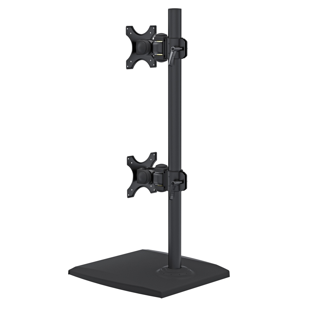 Vertical Dual LCD Monitor Stand (Free Standing)