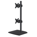 Vertical Dual LCD Monitor Stand (Free Standing)