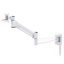 Wall Mounted Gas Spring Monitor Arm