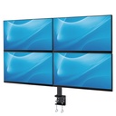 Curved Quad LCD Monitor Arm