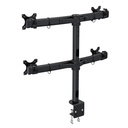Curved Quad LCD Monitor Arm