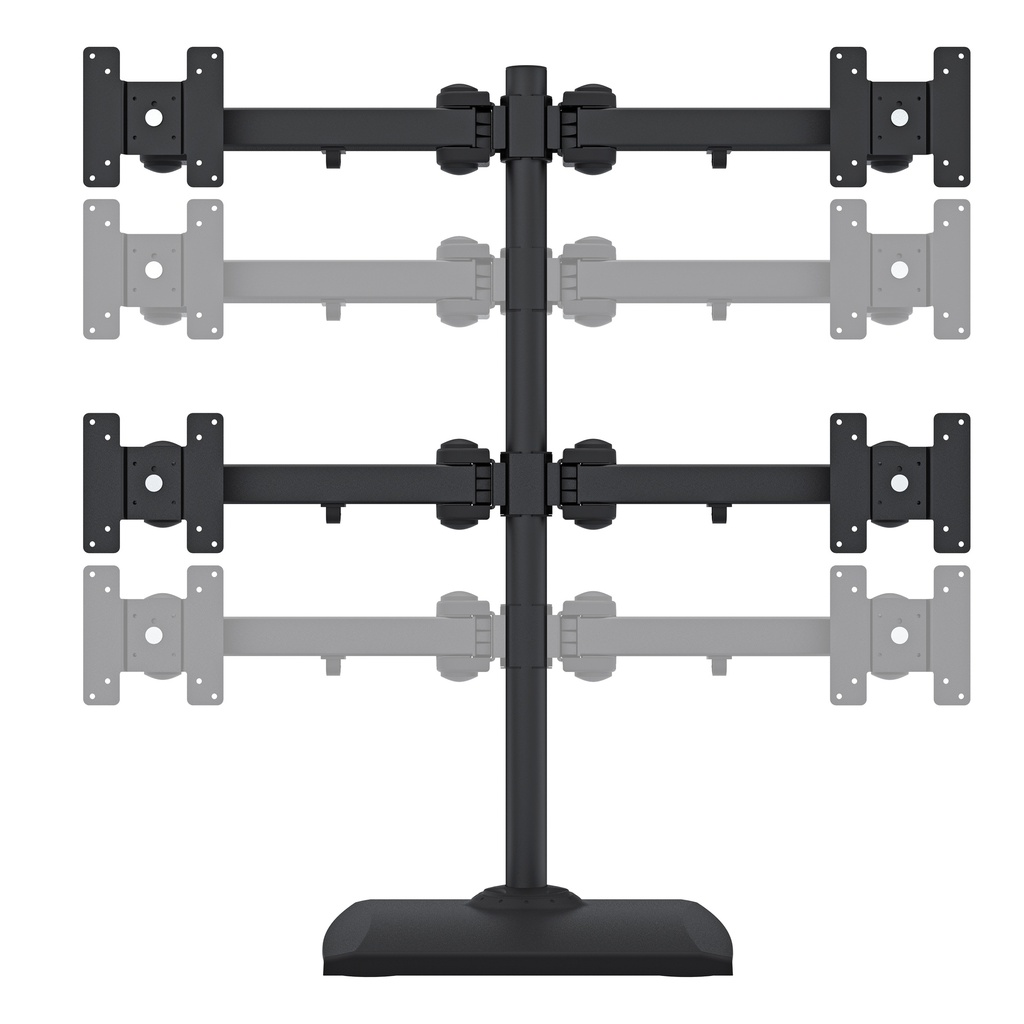 Quad LCD Monitor Stand