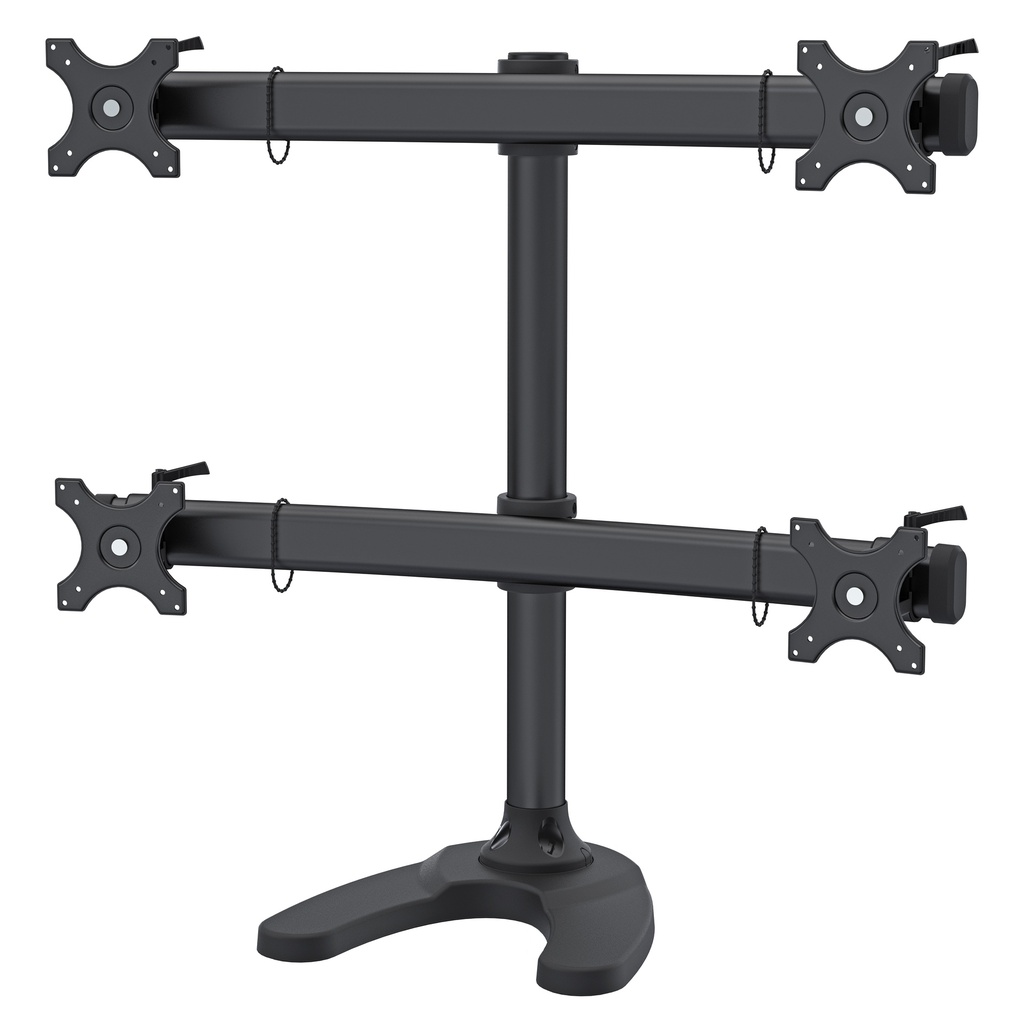 Curved Quad LCD Monitor Stand