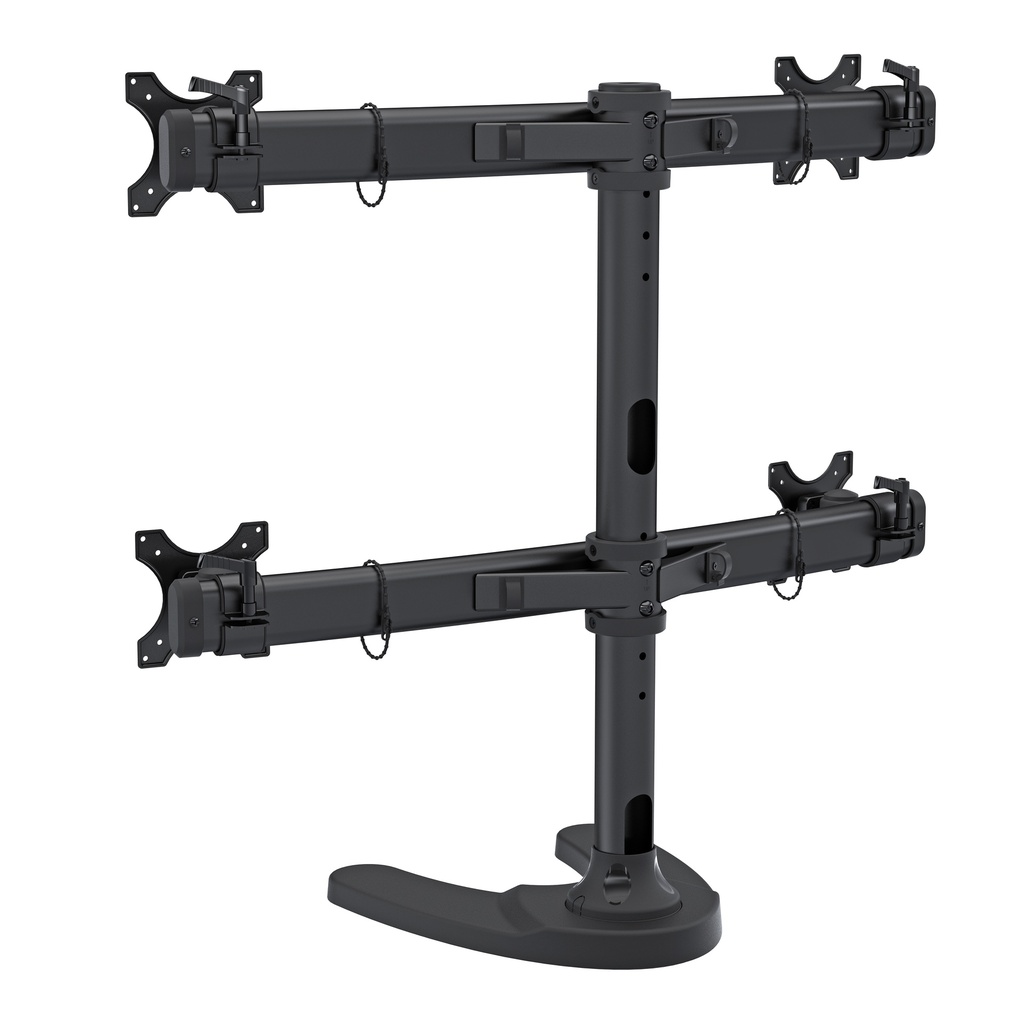 Curved Quad LCD Monitor Stand