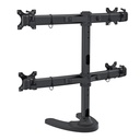 Curved Quad LCD Monitor Stand