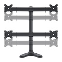 Curved Quad LCD Monitor Stand
