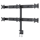 Six-Screen LCD Monitor Mount