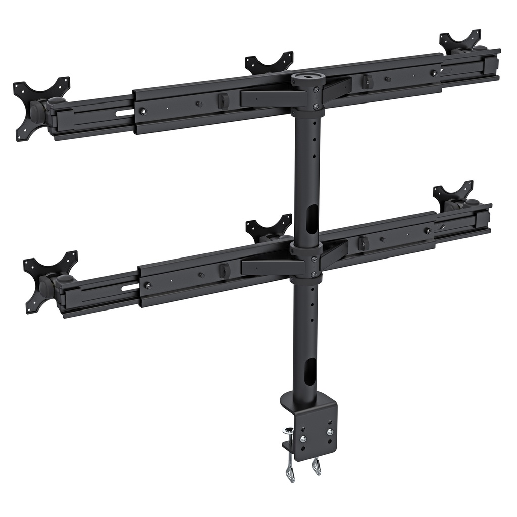 Six-Screen LCD Monitor Mount