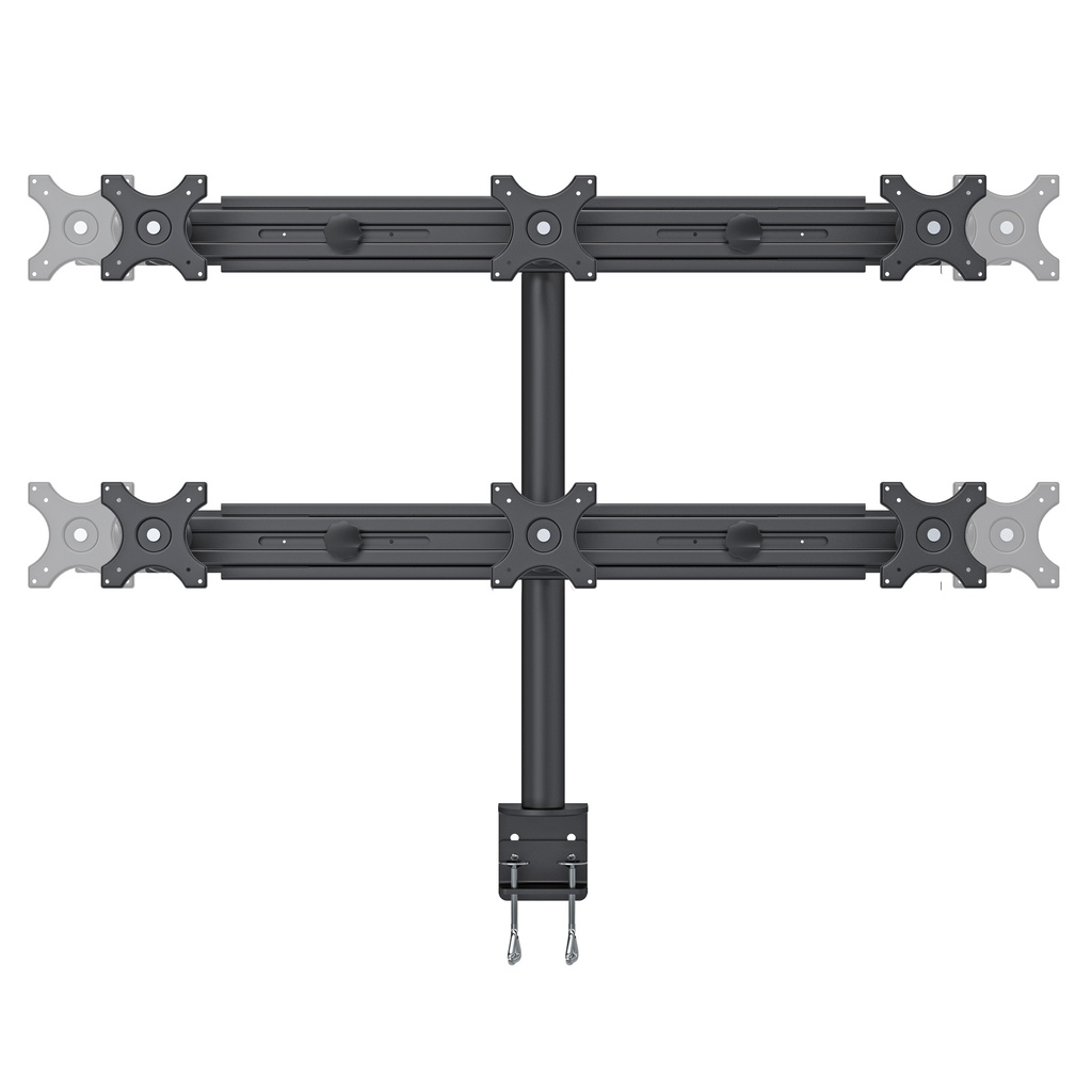 Six-Screen LCD Monitor Mount