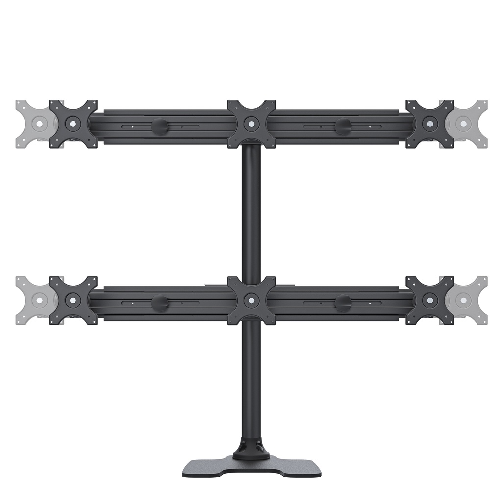Six-Screen LCD Monitor Stand