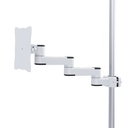 LCD Pole Mount (Cable Management)