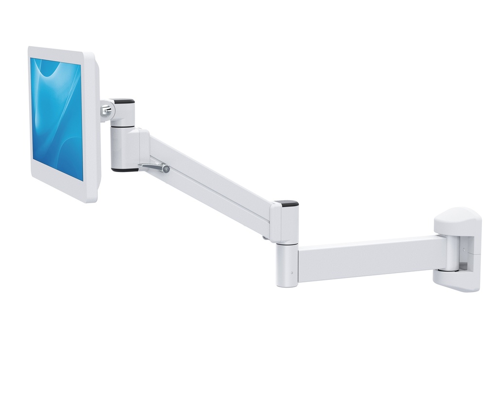 Wall Mounted Gas Spring Monitor Arm