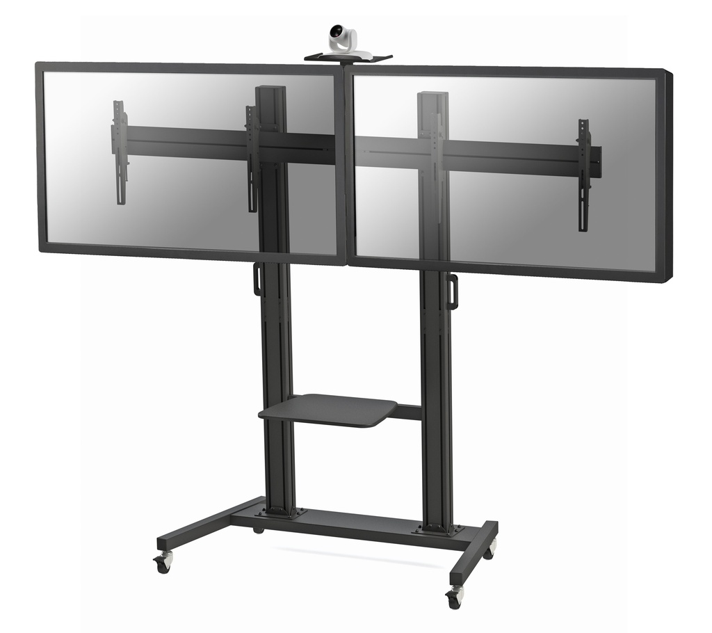 AVとカメラ棚付き二重TVスタンド