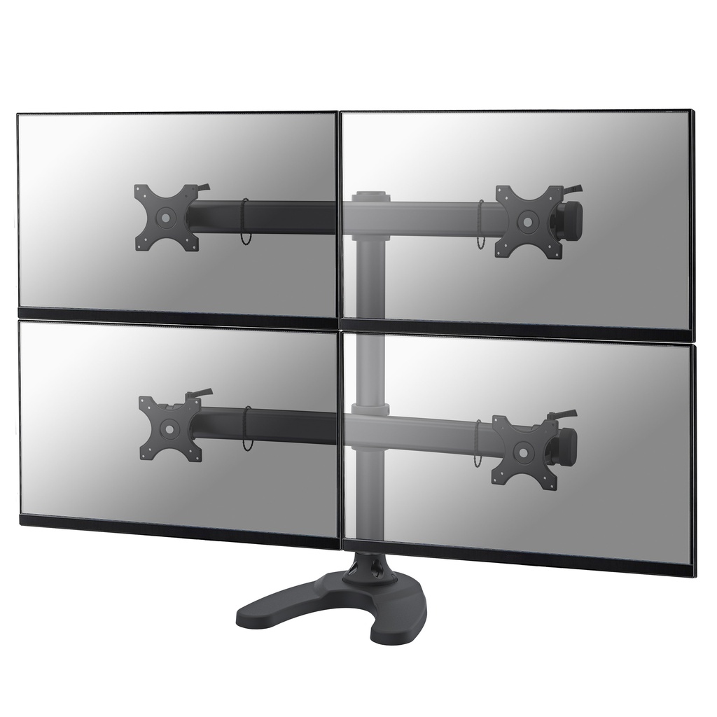 Curved Quad LCD Monitor Stand