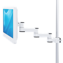 LCDポールマウント（ケーブル管理）