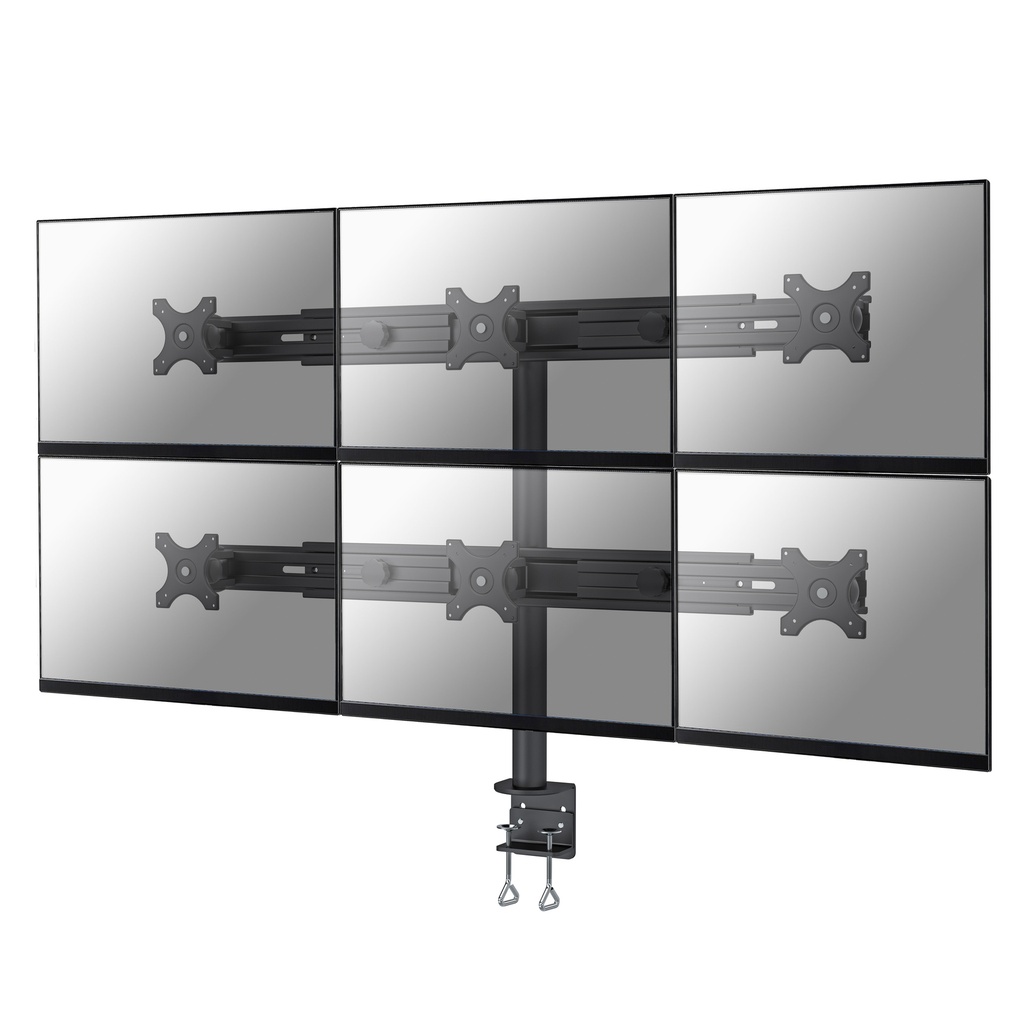 Six-Screen LCD Monitor Mount