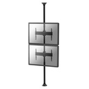 天井から床までのテレビマウント（垂直マウント）
