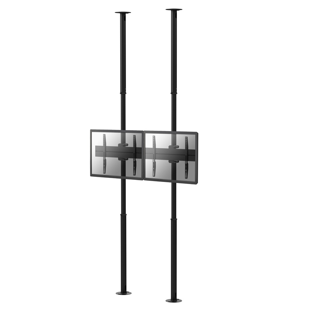 天井から床までのテレビマウント（横並び）