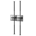 天井から床までのテレビマウント（横並び）