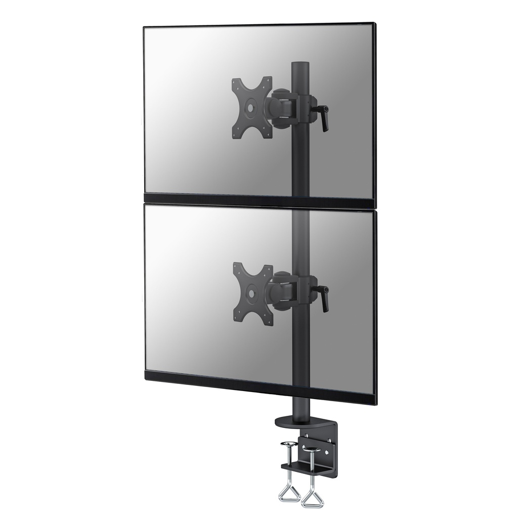 Vertical Dual LCD Monitor Stand (C-Clamp)