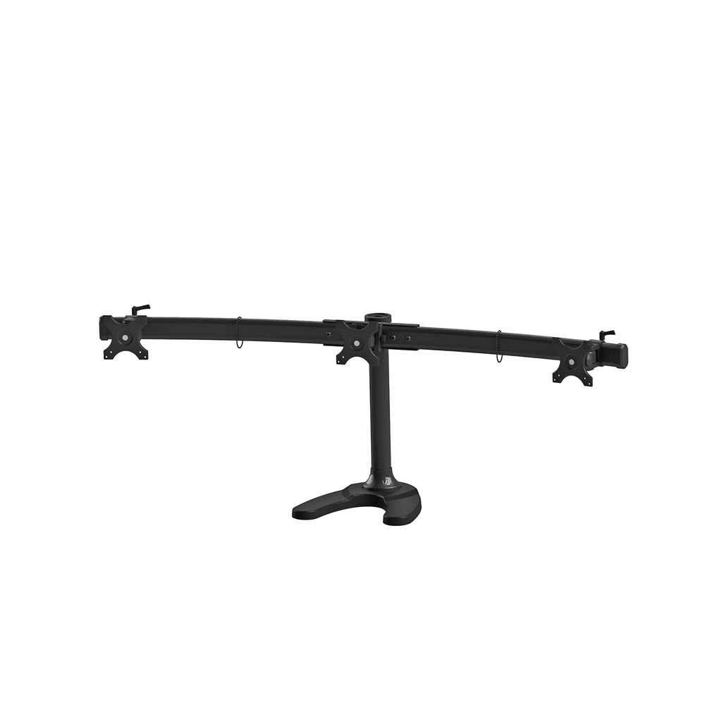カーブ型トリプルLCDモニタースタンド