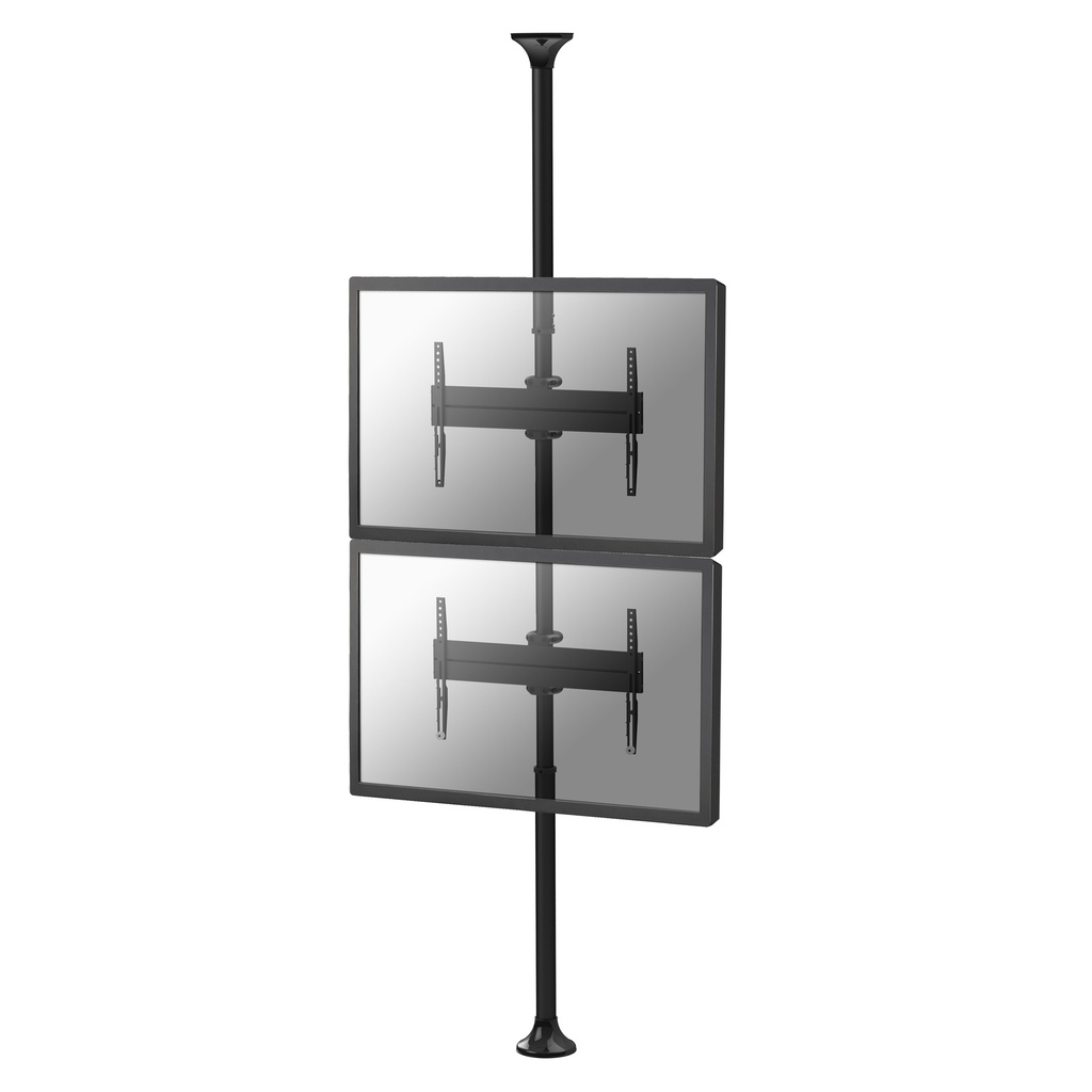 天井から床までのテレビマウント（垂直マウント）